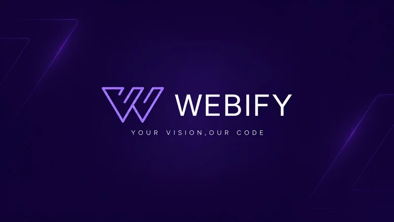Webify — Your vision, our code
